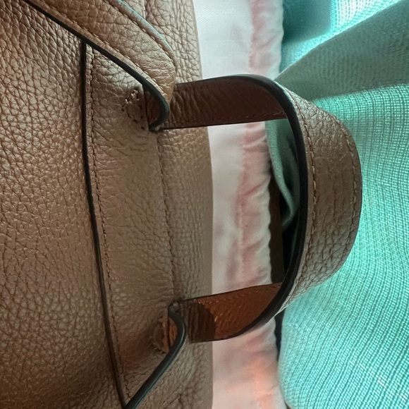 Kate Spade Leila Medium Backpack with Pebbled Leather in Gingerbread - Picture 5 of 5